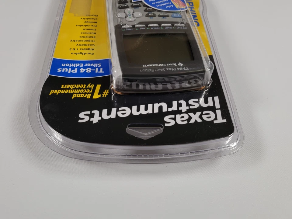 NEW Texas Instruments TI-84 Plus Silver Edition Graphing Calculator SEALED - Image 4 of 4
