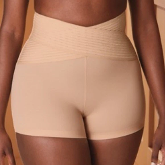 Ashro Women's Slimming Control Boyshorts in Nude 2X Foto 2 de 4