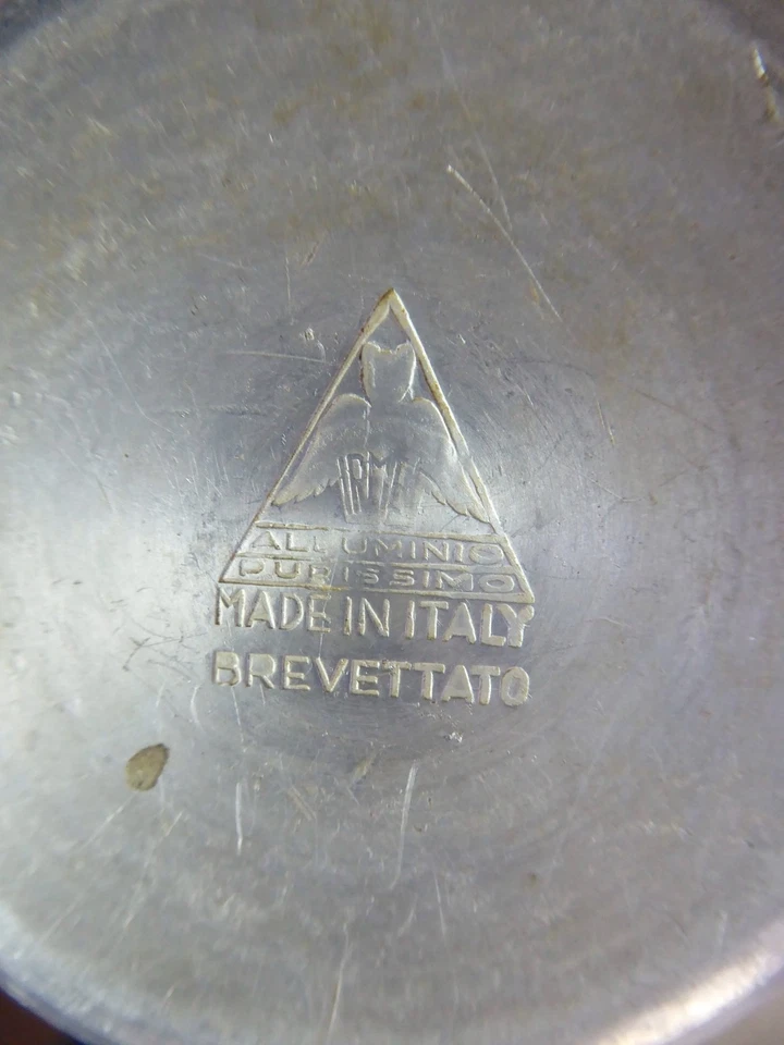 CAFETIERE EXPRESSO ITALIENNE, ancienne, une tasse. - Photo 3/4