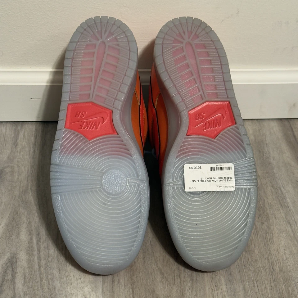 NWoB - Talla 11.5 - Nike Dunk Pro SB Low Fire & Ice para hombre Foto 4 de 4