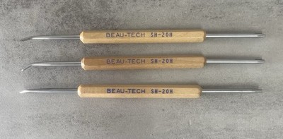 BEAU-TECH SH-20H Soldering Aid Hook & Fork Tip Electronics Tool Lot of 3