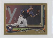 2014 Topps Mini Gold 19/63 LJ Hoes #647 05fy