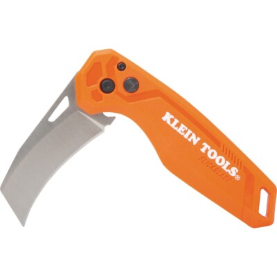 Klein Tools 44321 FLICKBLADE Hawkbill Folding Pocket Knife | eBay