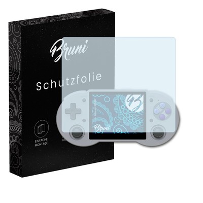 Bruni 2x Folie für Anbernic RG353P Schutzfolie Displayschutzfolie
