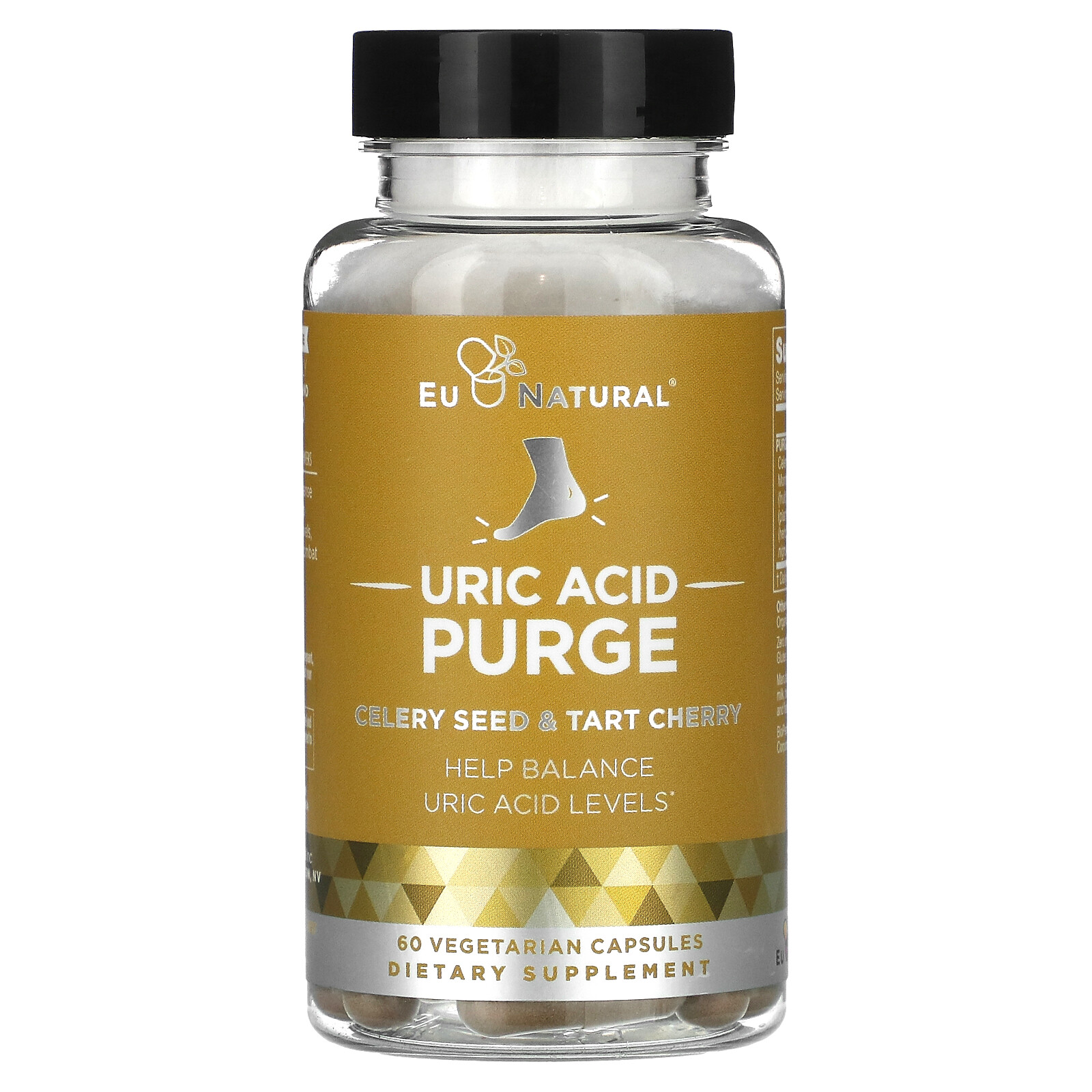 Uric Acid Purge, Celery Seed & Tart Cherry, 60 Vegetarian Capsules eBay