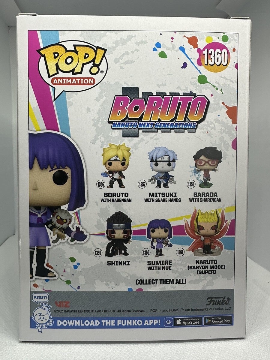 Erica Lindbeck Signed Funko Pop! #1360 Boruto Naruto Next