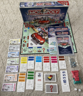 Monopoly Brettspiel Das Hier & Jetzt Limited Edition - Parker - Familienspaß