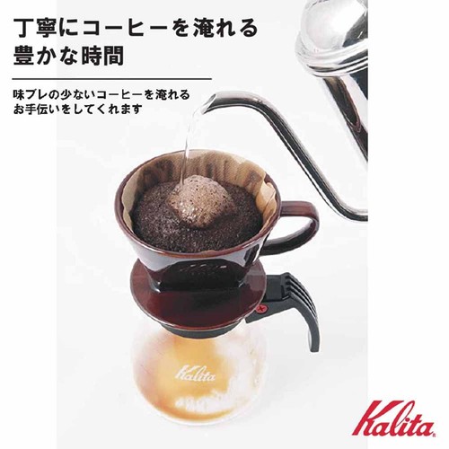 Ceramic Coffee Dripper 101 Lotto Brown # 01003 - Picture 4 of 5
