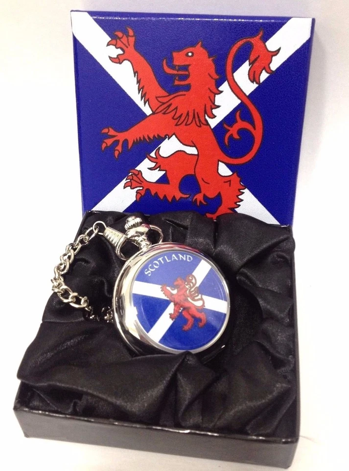 Reloj de Bolsillo Escocés Boxx Caballeros Analógico en Cadena de 12 Pulgadas  Foto 3 de 3