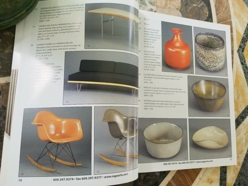 Rago 20th Modern Furniture Deco Design Nakashima Eames Auction Catalog 2003 - 第 7/8 張圖片
