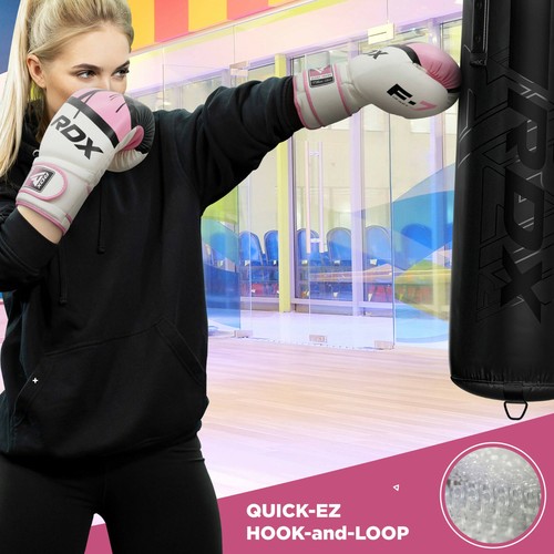 RDX Guantes de boxeo Mujer Puñetazo Boxing Gloves Punch Muay Thai Entrenamiento - Imagen 4 de 8