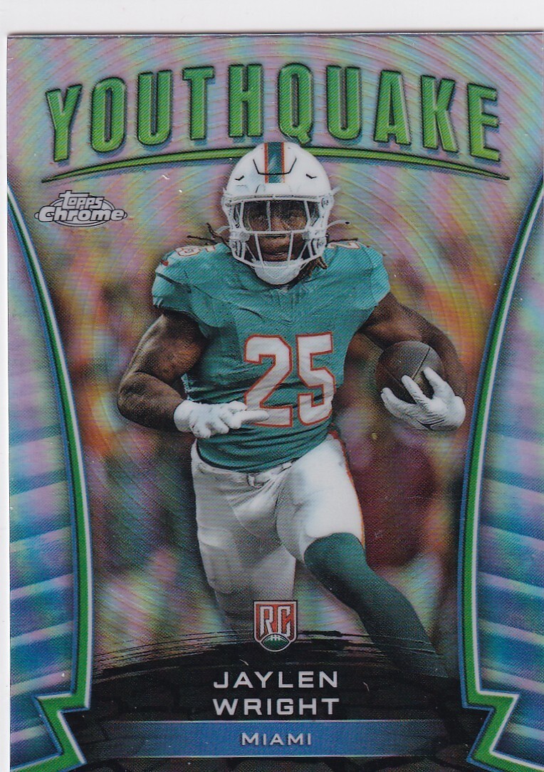 2024 Topps Chrome - Youthquake Jaylen Wright #Y-25 Refractor (RC)