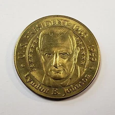 Token - 2000 Lyndon B Johnson - Sunoco Presidential Coin Series - SKU-F6667