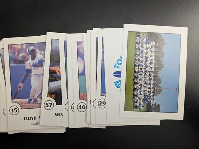 1988 Toronto Blue Jays Fire Safety - You pick 1! - Barfield, Bell, Stieb, etc...