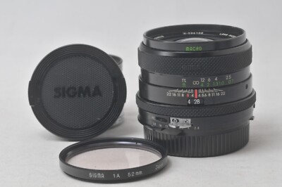 @ SakuraDo Camera @ Vintage Sigma Mini-Wide 28mm f2.8 Full Frame Nikon F MF Lens