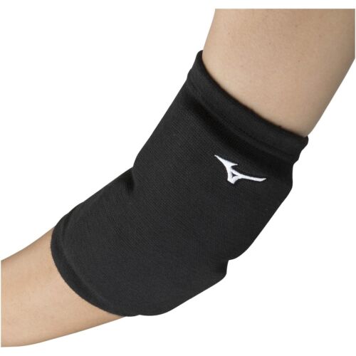 Mizuno Japan Volleyball Elbow Supporter with Pad 1pcs V2MYA101 Black White 2023 - Picture 1 of 1