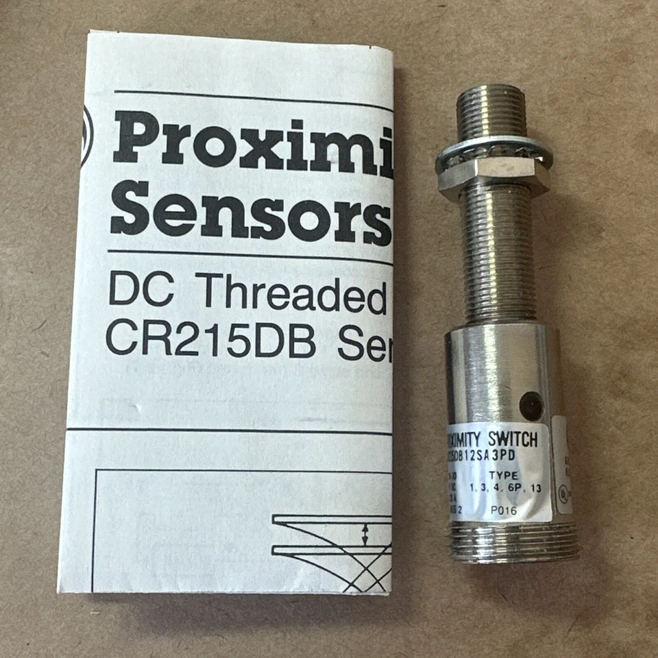 NUEVO EN CAJA - Interruptor sensor de proximidad General Electric CR215DB125A3PD 10-30VDC .2A Foto 3 de 4