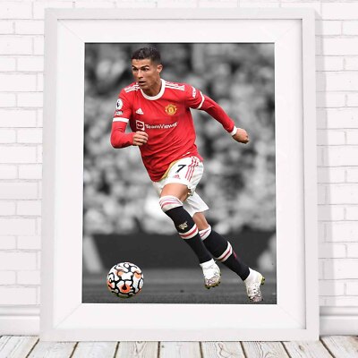 Cristiano Ronaldo - Soccer Poster Picture Print Sizes A5 to A0 *FREE DELIVERY**