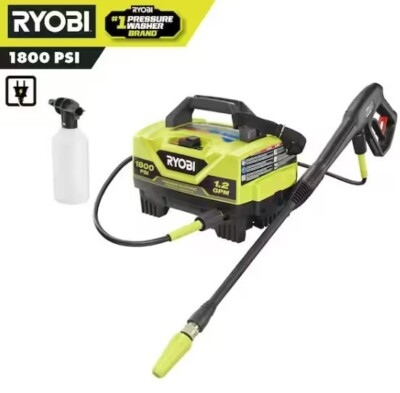 #ad NEW 1800 PSI 1.2 GPM Cold Water Corded Electric Pressure Washer Free Shipping $91.46
