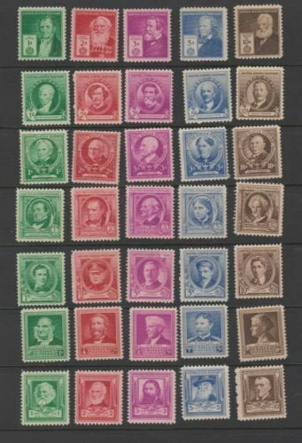 Mint Hinged US Stamp Collections and Mixtures
