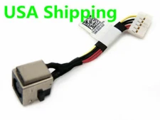 Original DC power jack cable plug in charging port connector DC30100BG00 0TJKNG