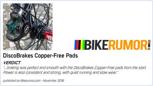 DiscoBrakes Copper Free Pads for Magura MT5 Disc Brake MT 5, MTB Enduro - Picture 9 of 12