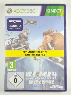 Ice Age 4: Voll Verschoben (Xbox 360) - NEU & OVP - Kinect erforderlich, PROMO