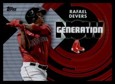 2022 Topps Rafael Devers #GN-9 Boston Red Sox
