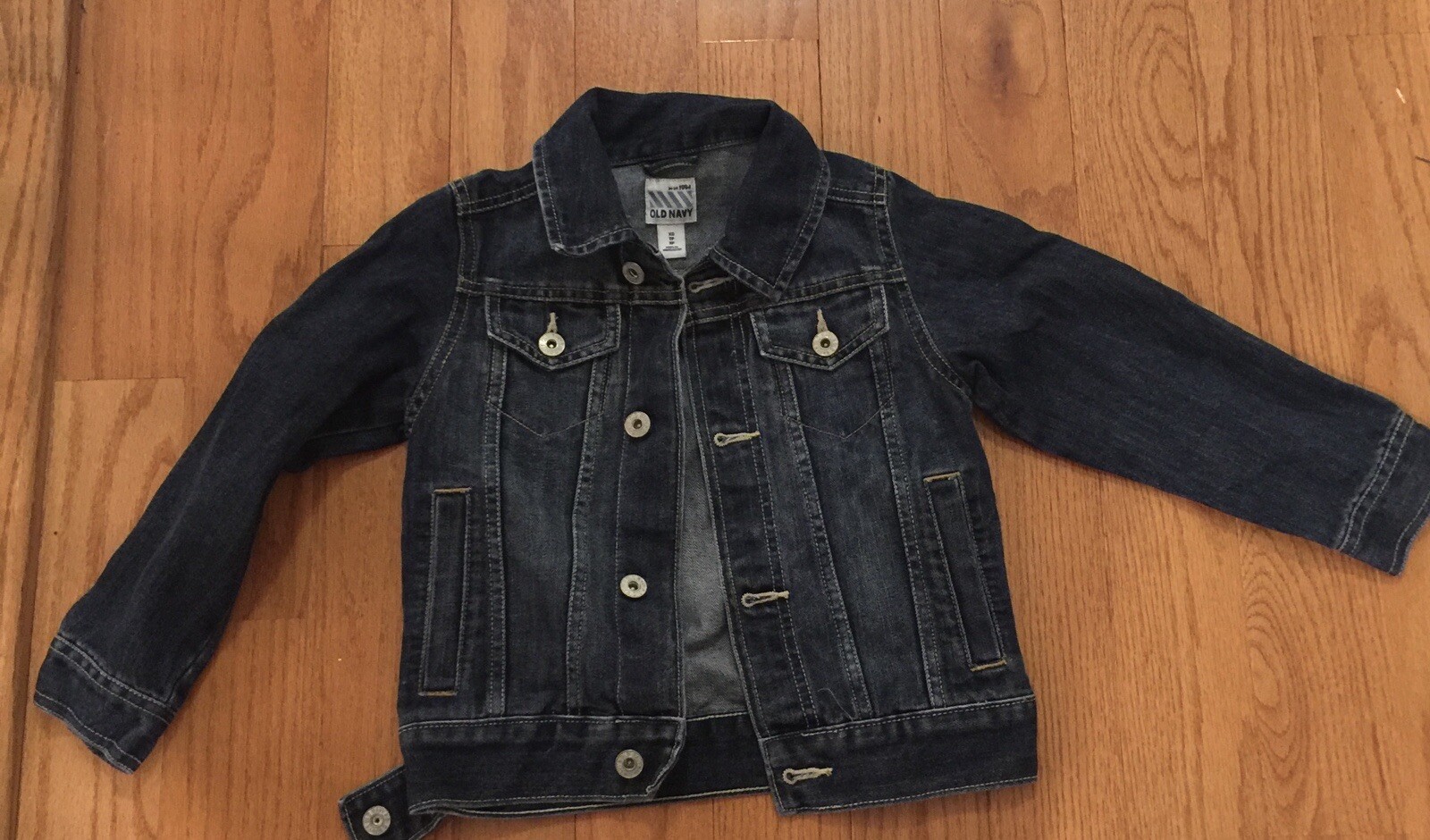 Denim Jacket Children’s Size Extra Small Spring jacket￼ Old Navy-image
