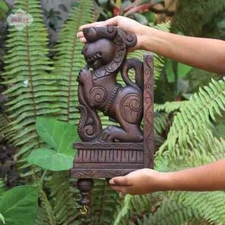 2 pcs Home Decor Shelf/Entrance/Wall Bracket Pair Yali corbel Dragon Sculpture