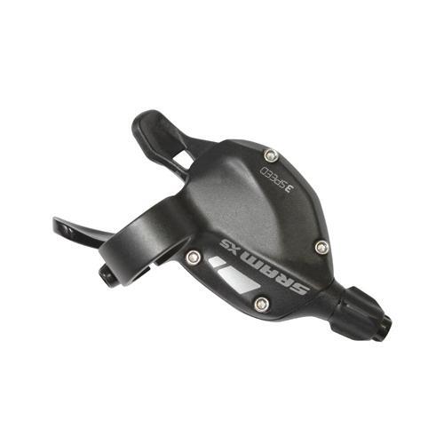 Manette VTT trigger gauche X5 noir 3V levier vitesse dérailleur avant triple
