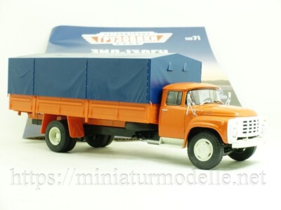 1:43 ZIL 130 GU Pritsche Plane Modimio 71 LKW DDR Soviet truck UdSSR USSR OvpNeu