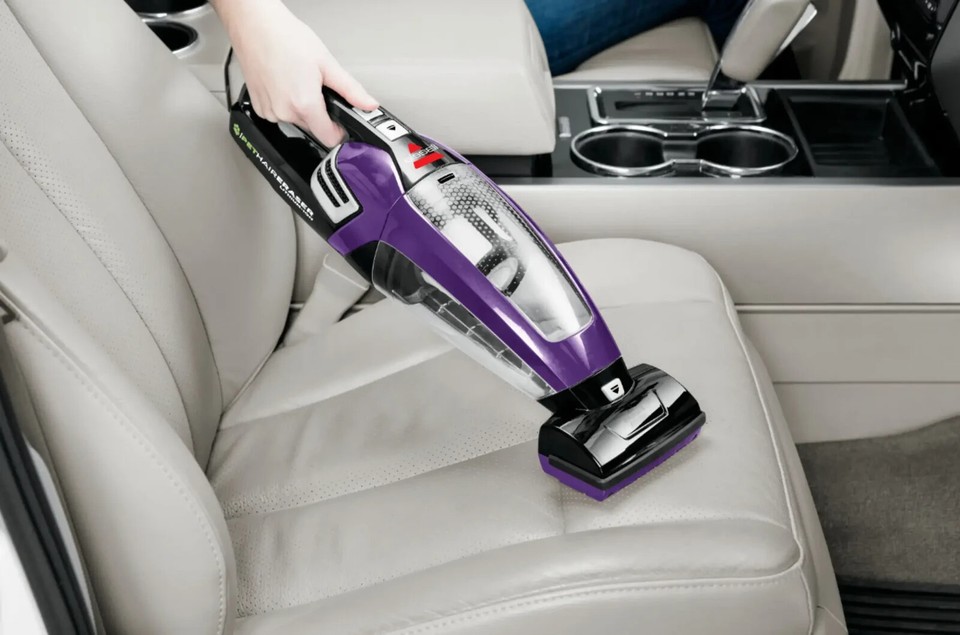 BISSELL Pet Hair Eraser Lithium Ion Hand Vacuum GrapeVine Purple