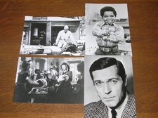 LOT 4 MOVIE STARS PHOTOS / ROBERT CONRAD, GARY COLEMAN, MARIA DENIS...