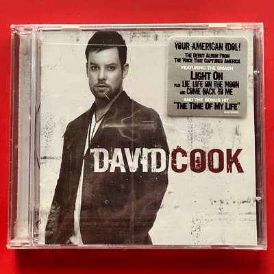 CD = DAVID COOK self-titled debut 2008 RCA bonus track-AMERICAN IDOL-sealed NEW
