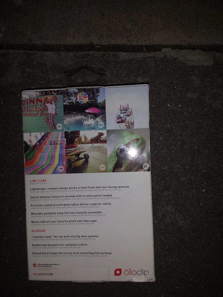 Olloclip Lente Fotográfica 4 en 1 para iPhone 6 6s o Plus Fundas Grises para std o + Nuevas Foto 3 de 4