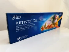 Artists’ Oil Pastels by Gallery Mungyo | Sticks | 25 Colours