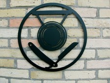 Friseur Barbershop Herrenfach aus 3mm Stahl Innungsschild Firmenlogo Deko