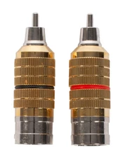 CARDAS AUDIO, Clear CGA, Male XLR to Male RCA Adapter Plugs, MXLR-MRCA (Pair)