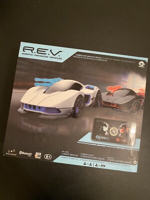 WowWee R.E.V. REV Robotic Enhanced Vehicles Complete Battle Pack 2 Cars NIB
