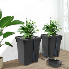 Hydroponics Growing System, Culture Bucket System, Recirculating Drip Garden Sys