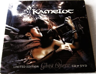 CD + DVD Kamelot - Ghost Opera - Limited Edition - Geiles Album ! Starke Songs !