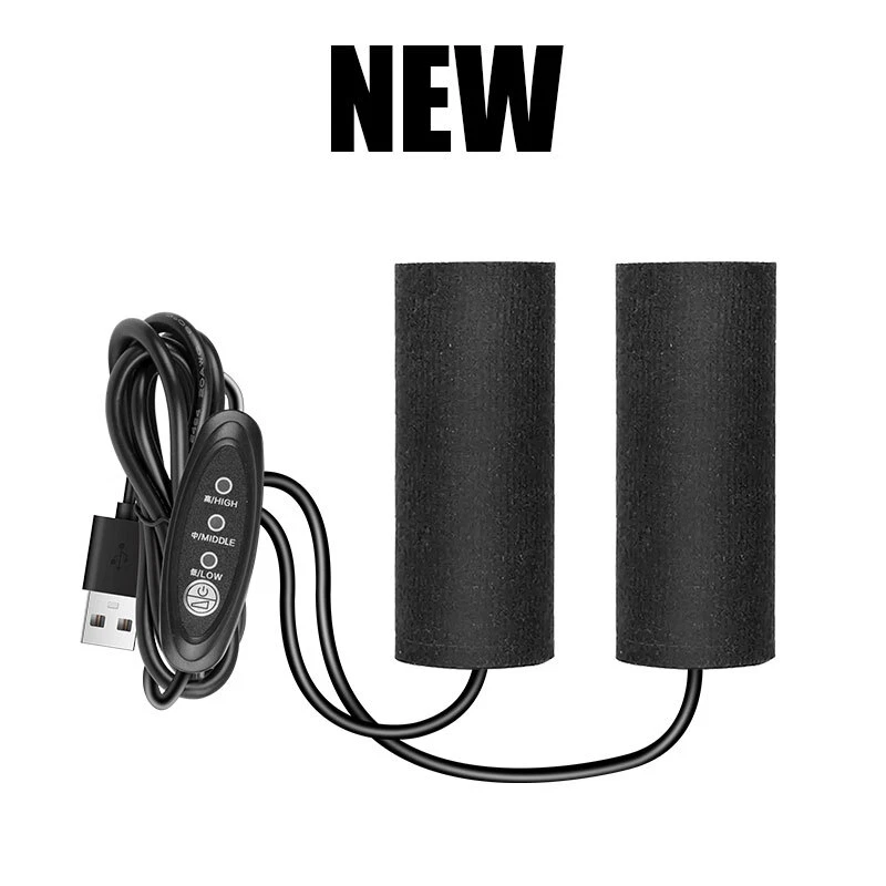 1 conjunto antiderrapante aquecedor de tampa de alça de aquecimento inteligente para motocicleta - Imagem 2 de 4