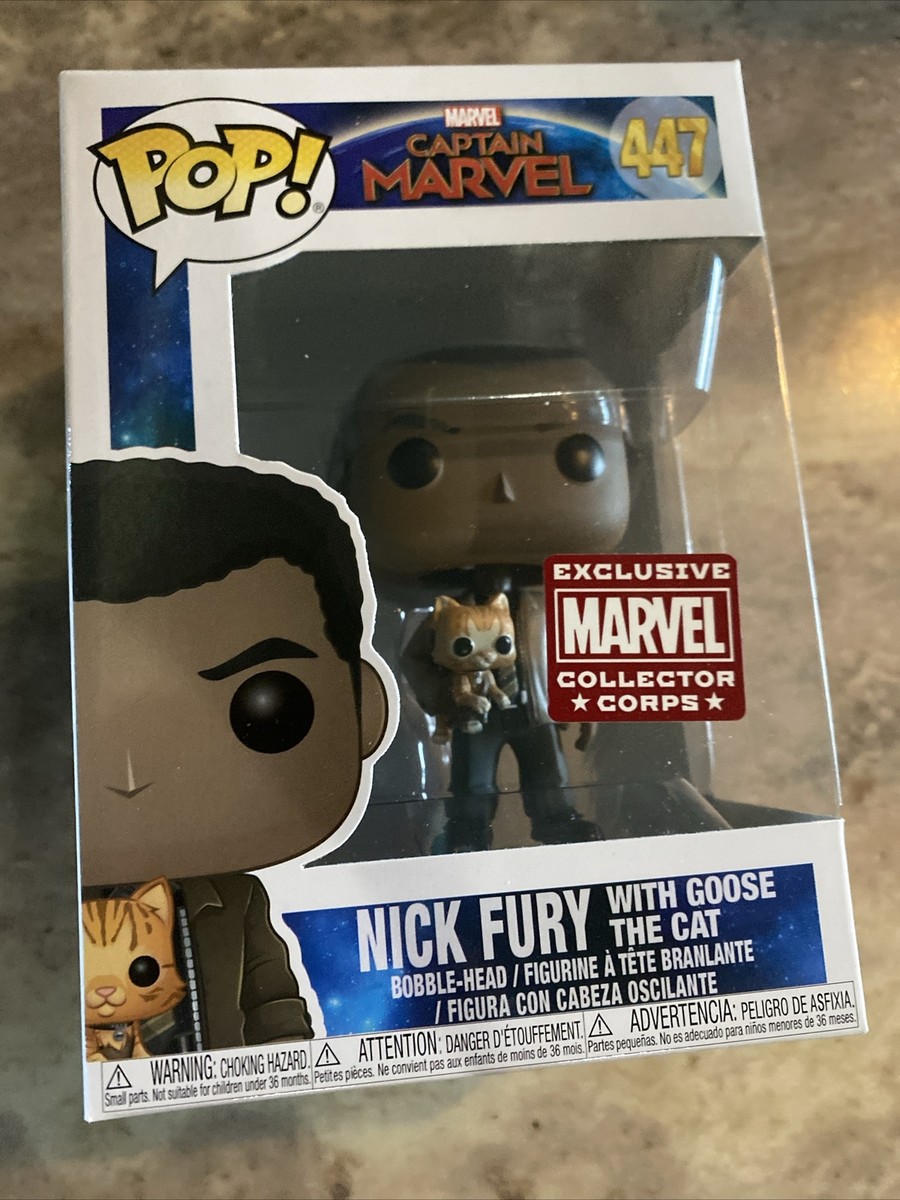 Pop Vinyl Goose Marvel Pop Funko Pop! Vinyl: Marvel Nick Fury W