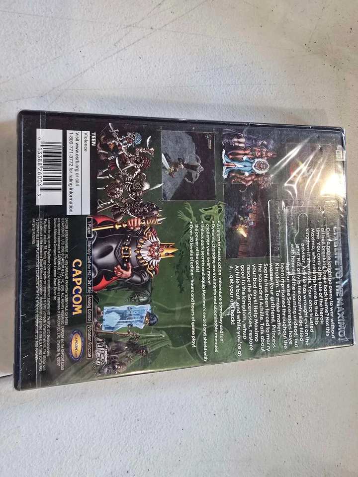 Maximo: Ghosts to Glory (Sony PlayStation 2, 2002) NEW PS2 - Image 2 of 3