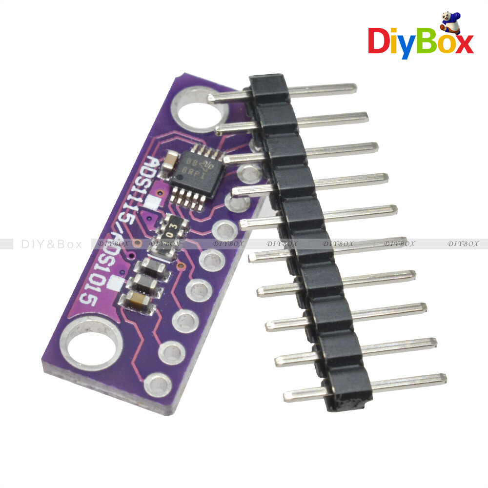 Arduino Board ADS1115/ADS1015 12-Bit ADC Module - 4-Channel I2C ...