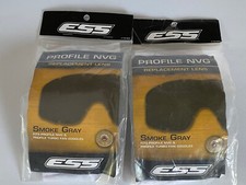Ess 740-0119 Lente di ricambio per occhiali serie ESS Profile NVG grigio fumo 2 ea