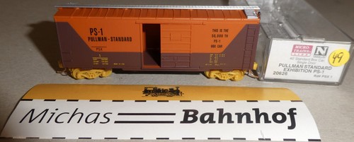 Pullman Standard Exhibition PSX1 40´ St Boxcar Micro Trains Line 20626 N 1:160 Ä | Zustand: Gebraucht