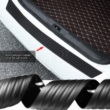Rubber Car Rear Bumper Protector Trim Strip Trunk Sill Guard Scratch Pad Cover Rubber Car Rear Bumper Protector Trim Strip Trunk Sill Guard Scratch Pad Cover