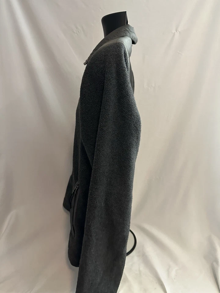 Chaqueta Columbia Bugaboo II Fleece Interchange negra gris para hombre talla pequeña Foto 3 de 4